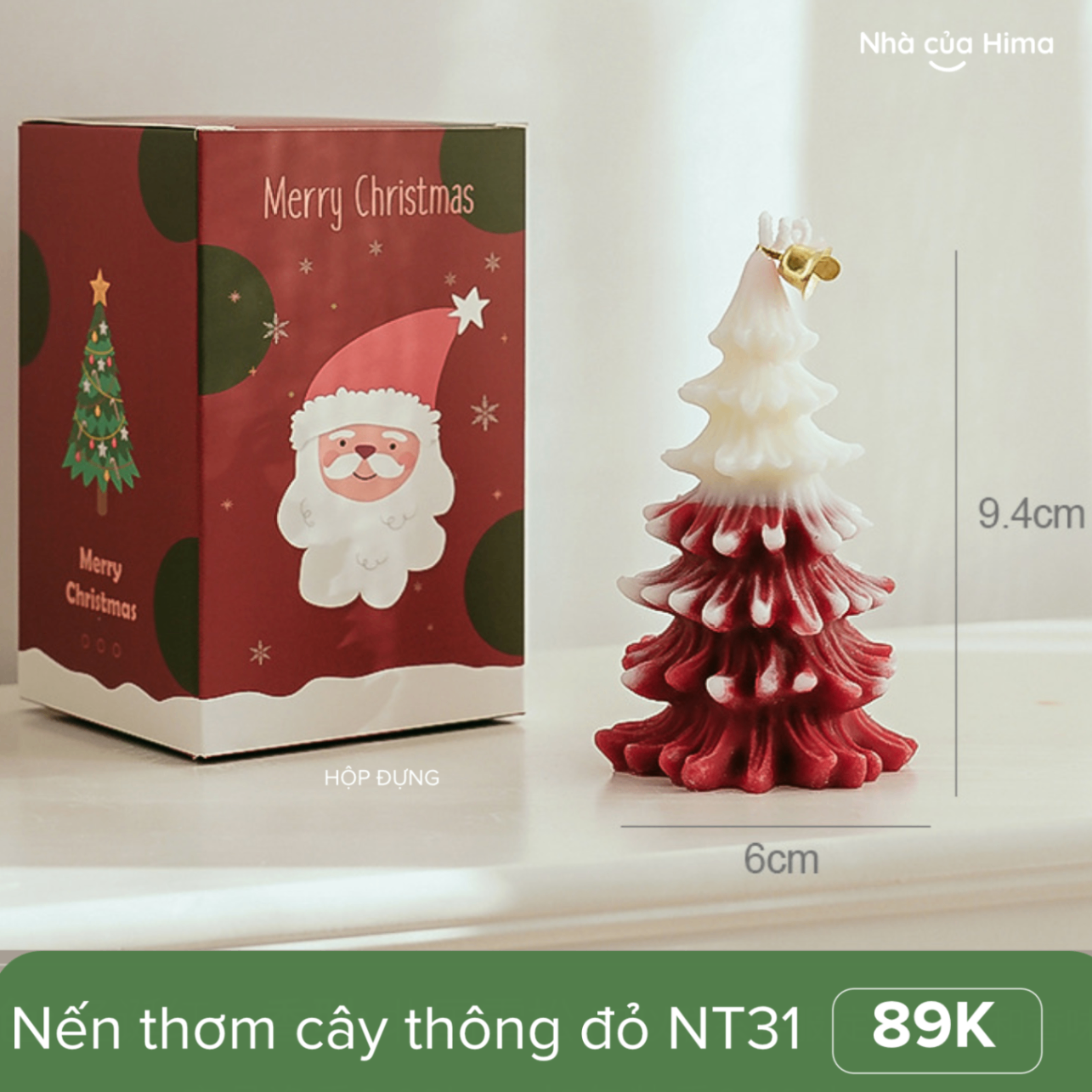 Nến thơm cây thông đỏ NT31