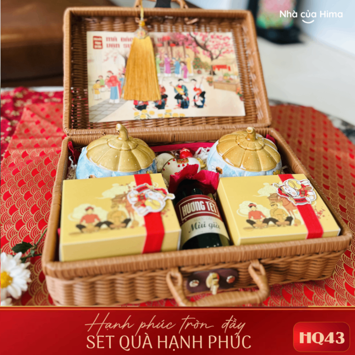 Hộp quà Tết Hạnh Phúc 2026