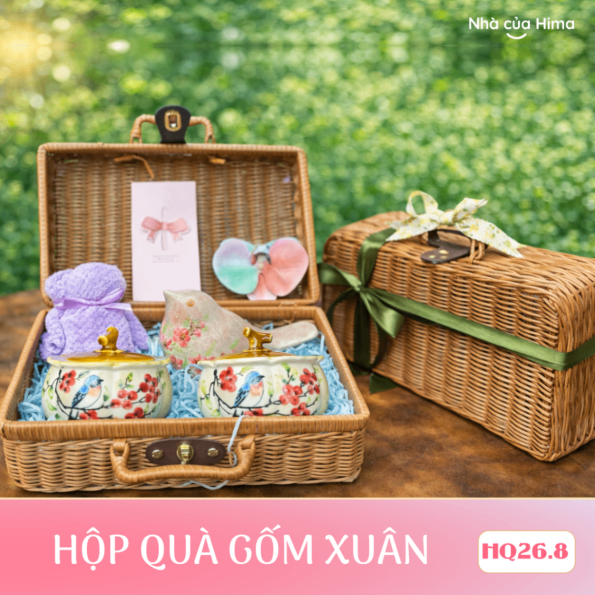 Hộp quà Gốm Xuân
