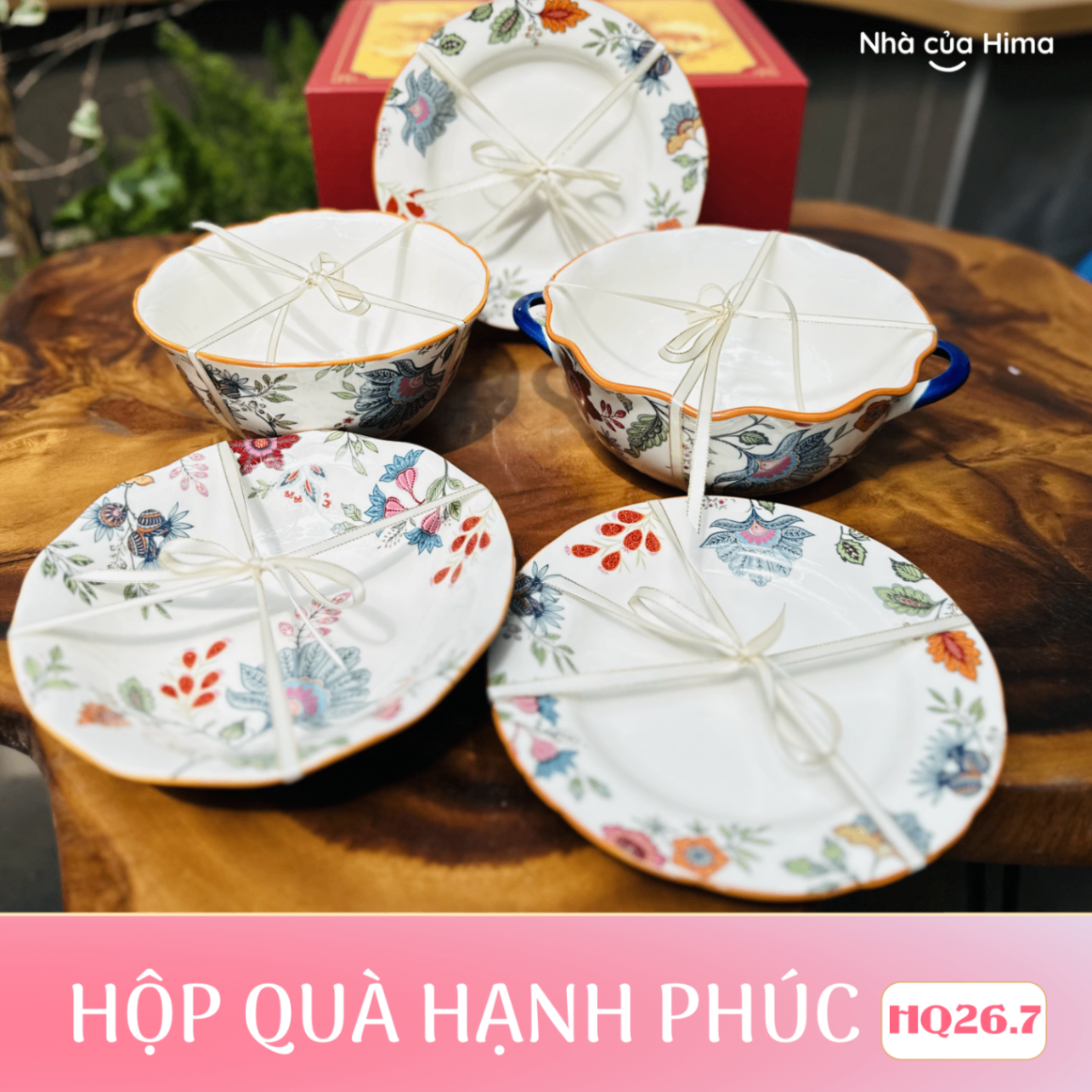 Set quà tặng Hạnh Phúc