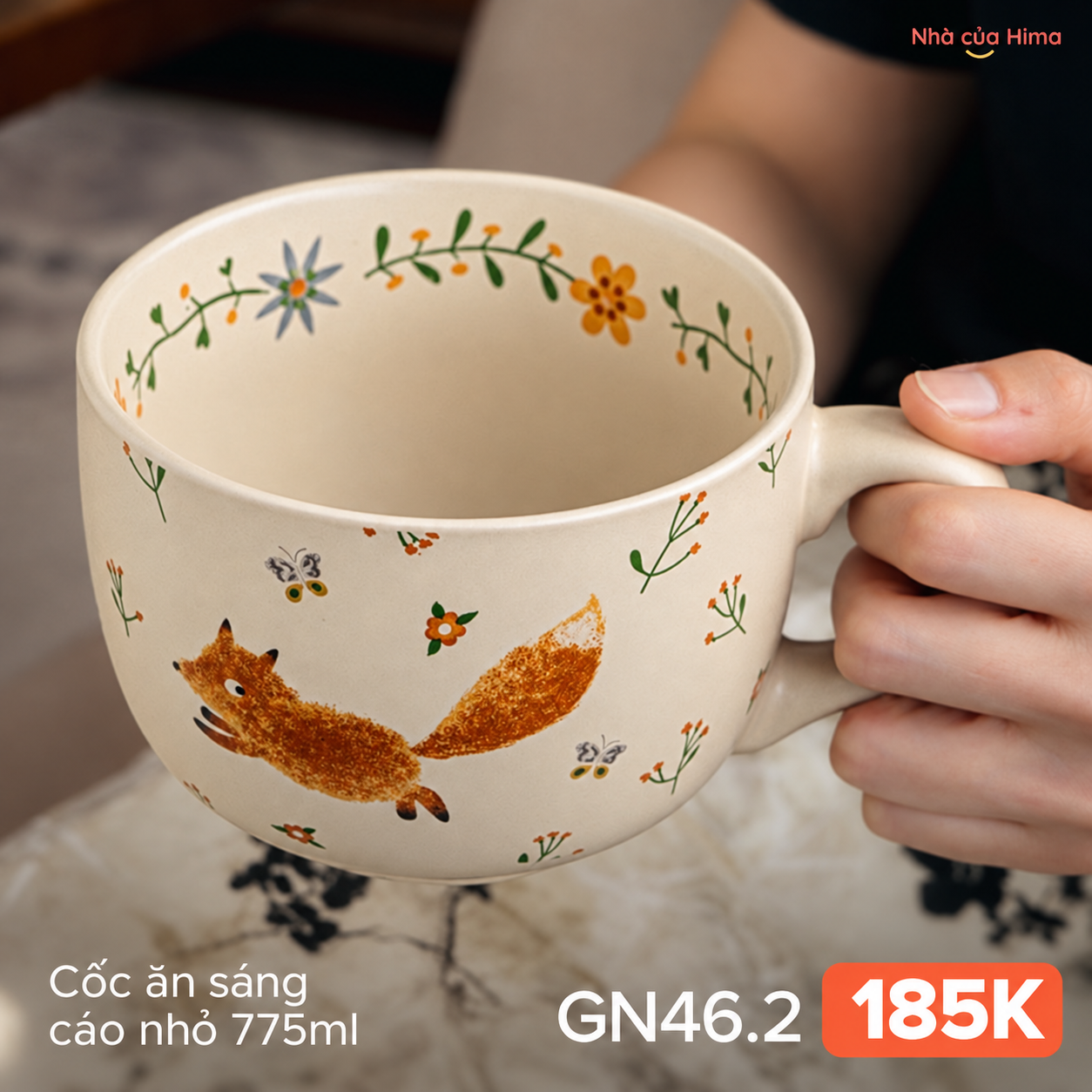 Cốc ăn sáng cáo nhỏ 775ml 26Y.S41