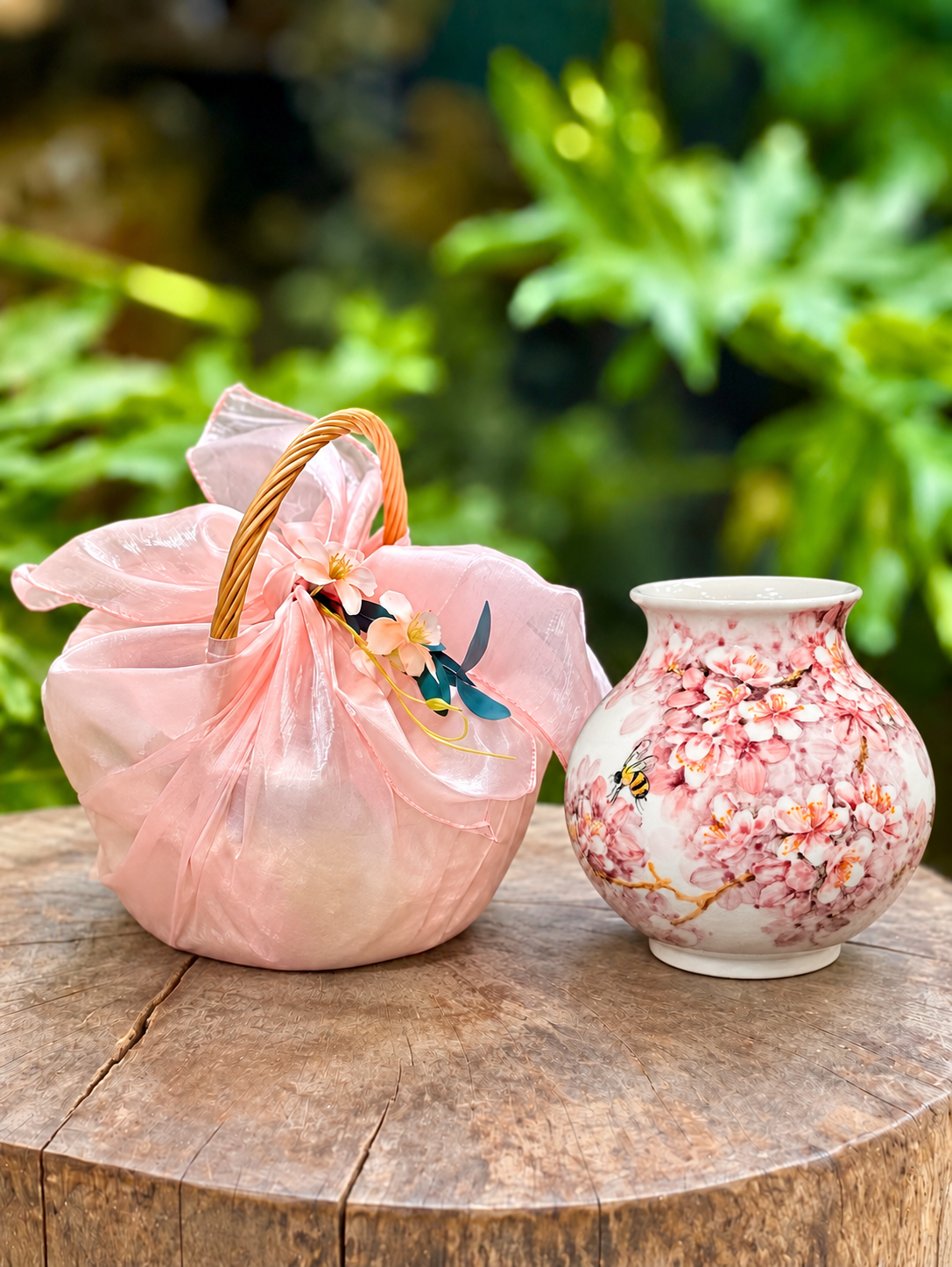 Set quà Giỏ Hoa