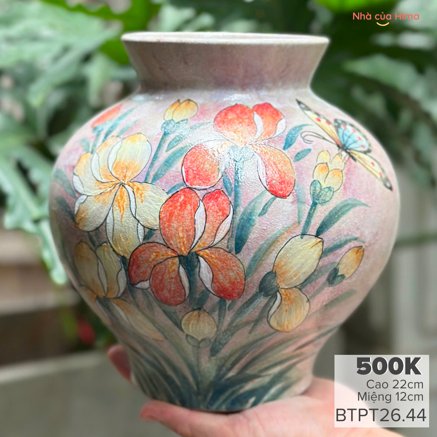 Vò miệng loe gốm Phong Thu BTPT26.44