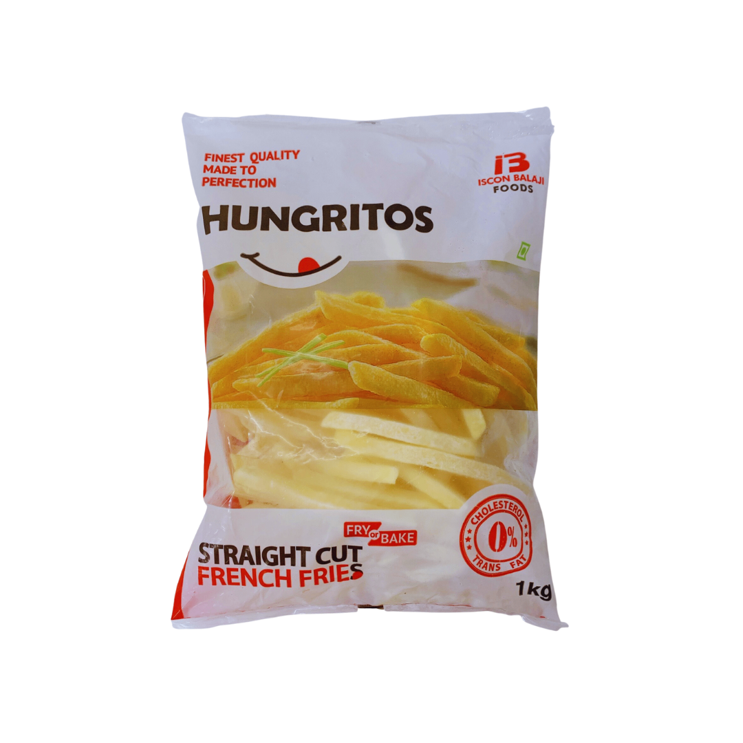 Khoai Tây Chiên Cắt Thẳng Hungritos Straight Cut French Fries 1kg