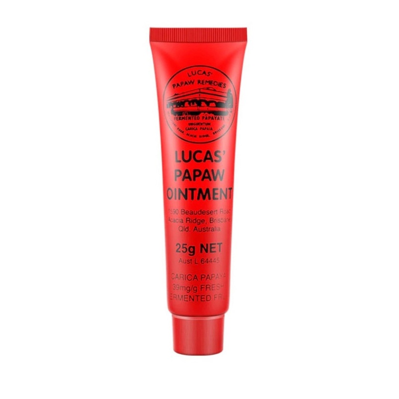 Kem Đu Đủ Đa Năng Lucas' Papaw Ointment – Tuýp 25g (Nhập Khẩu Úc)