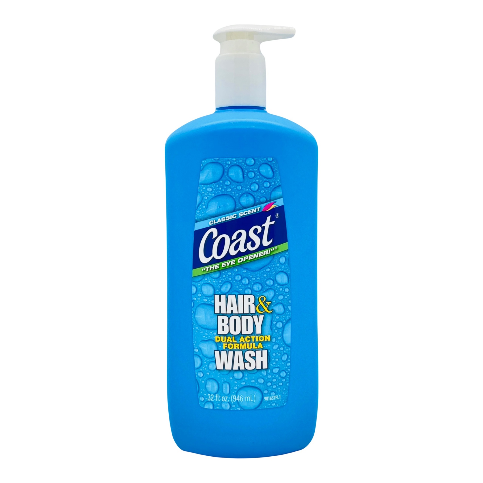 Sữa Tắm Gội Toàn Thân Coast Hair & Body Wash – Hương Classic Scent (Chai 946ml)