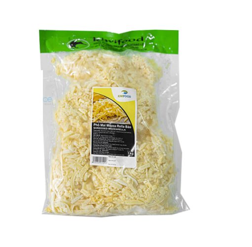 Phô Mai Mozzarella Bào Sợi Maian Foods, Túi 0.5Kg
