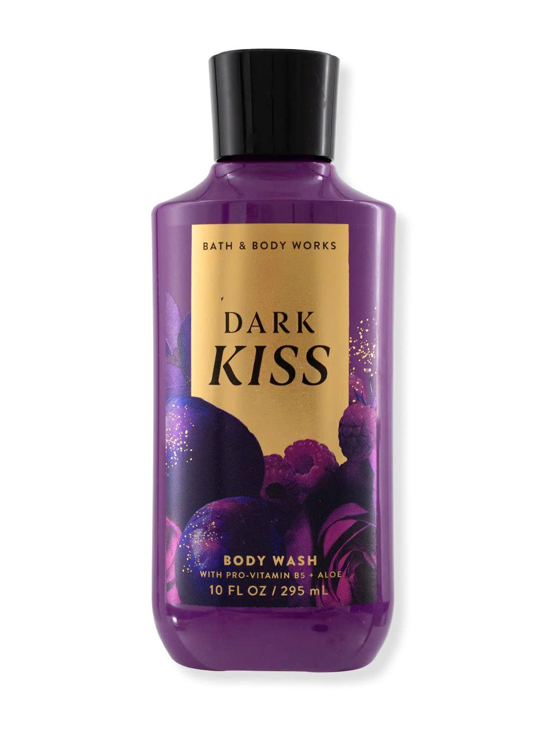 Sữa Tắm Dưỡng Ẩm Lưu Hương Bath & Body Works Dark Kiss Body Wash – With Pro-Vitamin B5 + Aloe (Chai 295ml).