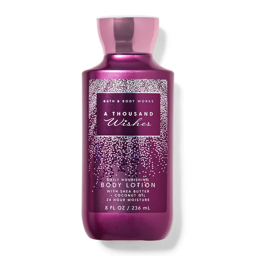 Sữa Dưỡng Thể Bath & Body Works Daily Nourishing Body Lotion – A Thousand Wishes (Chai 236ml)