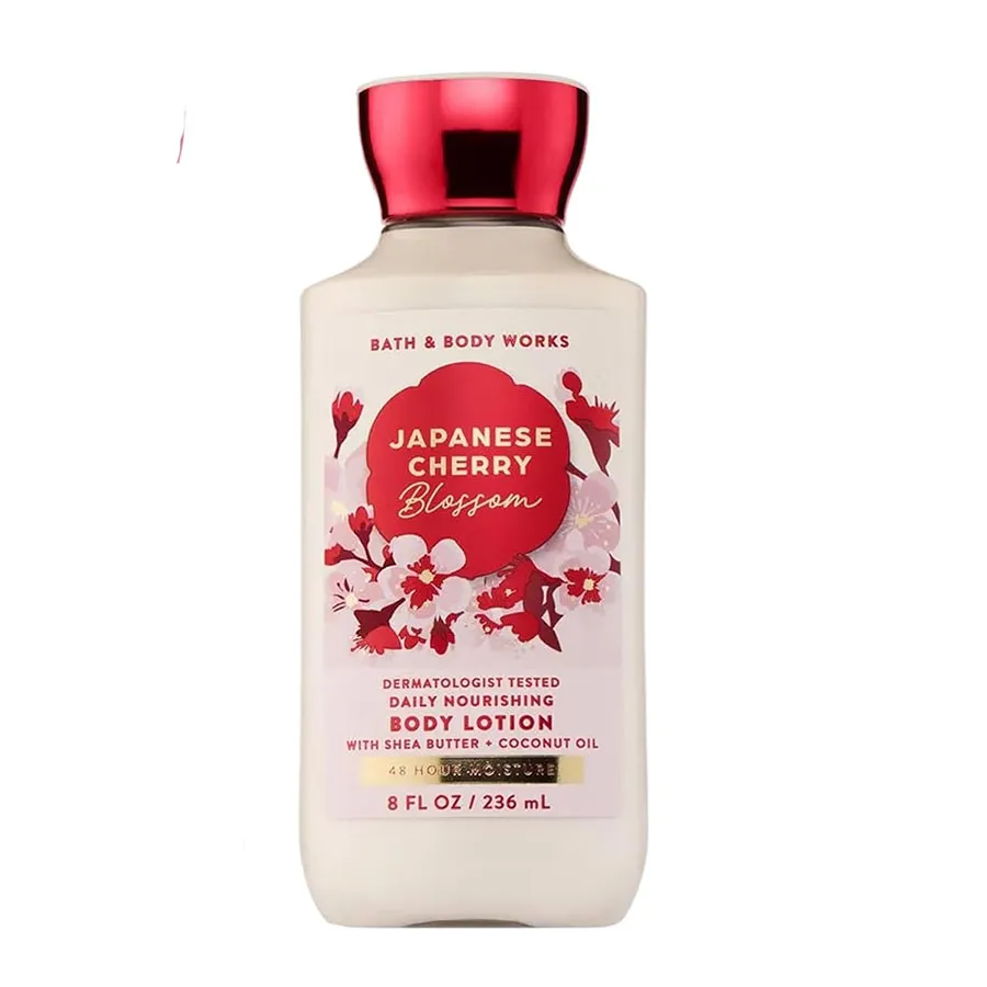 Sữa Dưỡng Thể Nuôi Dưỡng Da Bath & Body Works Daily Nourishing Body Lotion – Japanese Cherry Blossom (Chai 236ml)