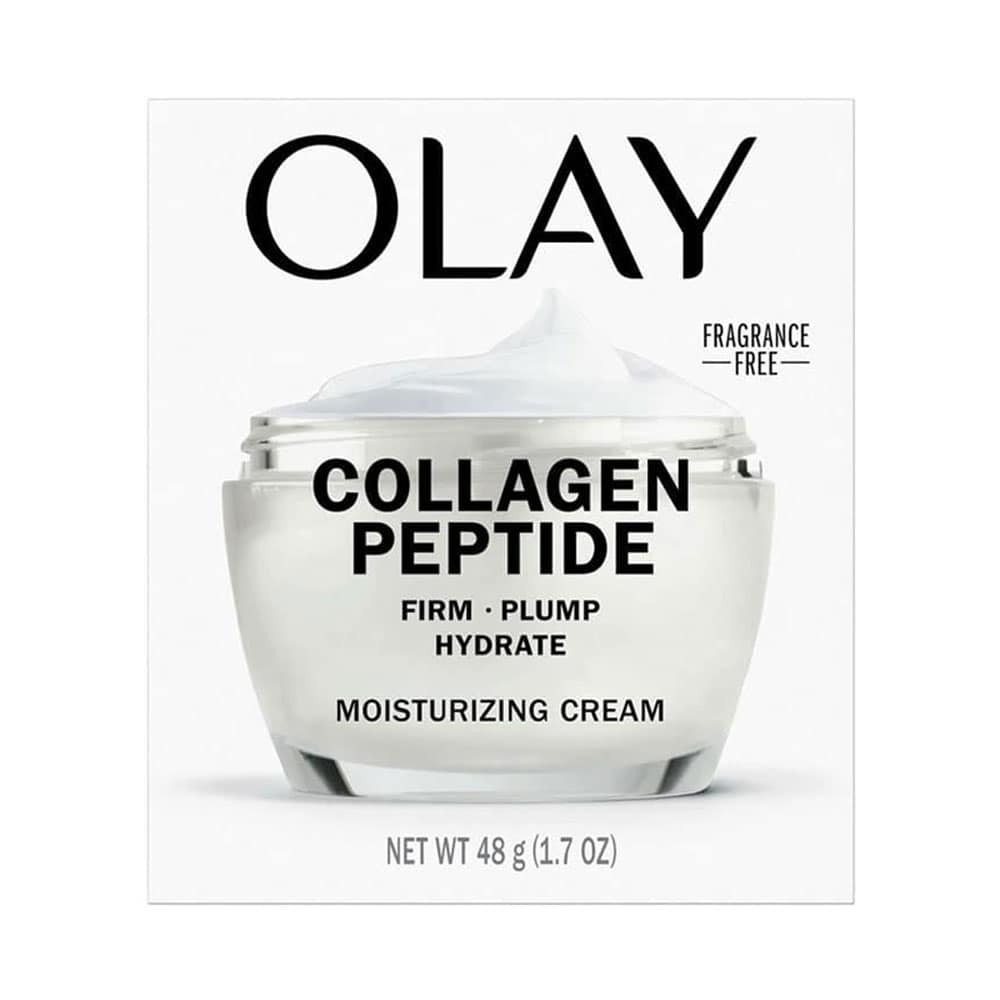 Kem Dưỡng Ẩm Và Làm Săn Chắc Da Olay Collagen Peptide 24 Moisturizing Cream – Fragrance Free (Hũ 48g)