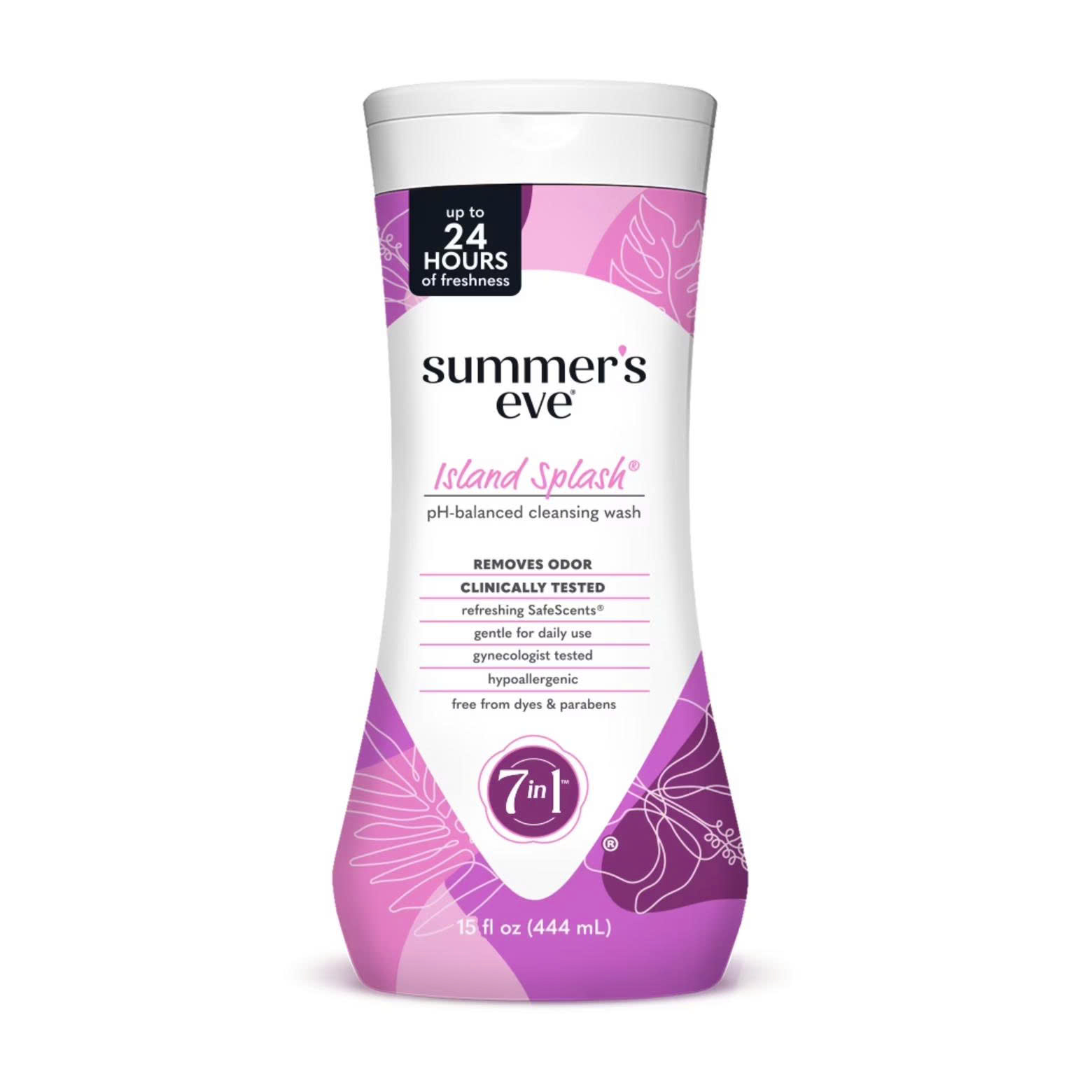 Dung Dịch Vệ Sinh Phụ Nữ Summer's Eve Cleansing Wash – Hương Island Splash (Chai 444ml)