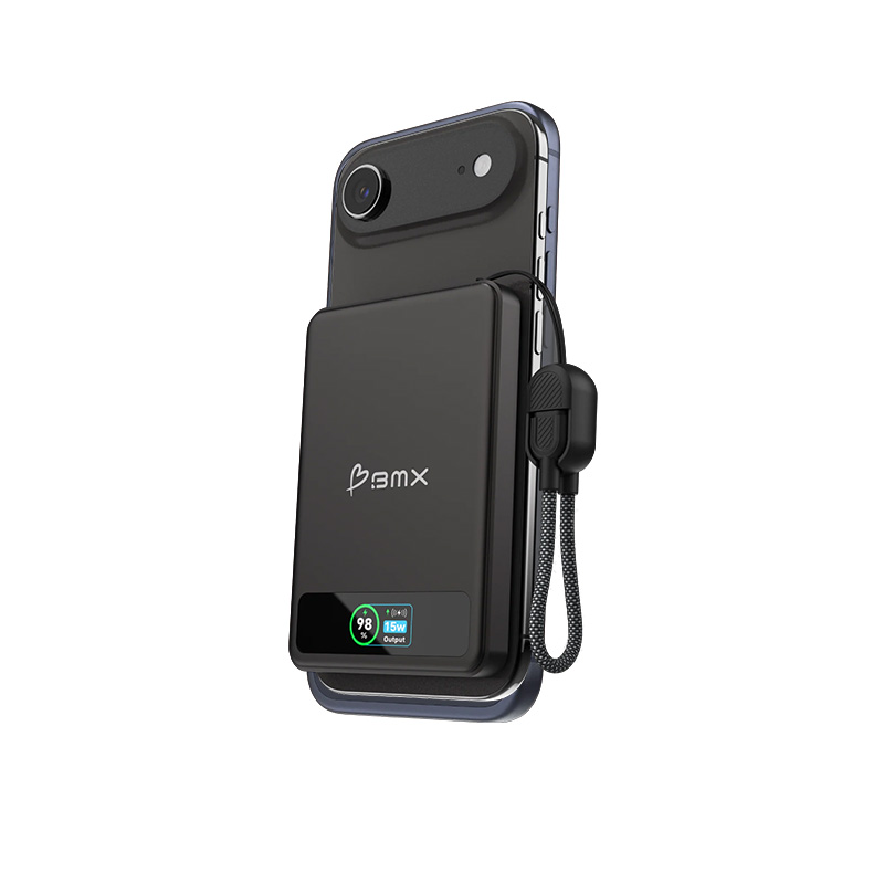 Sạc Dự Phòng Thể Rắn BMX SolidSafe™ 20W 5000mAh Qi2 MagSafe | Pin Thể Rắn Đầu Tiên Thế Giới – B939-05