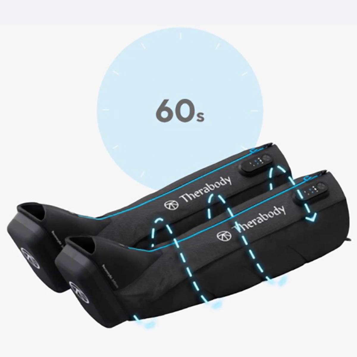 Máy massage bắp chân nén khí Therabody RecoveryAir JetBoots EU/UK (Size M)