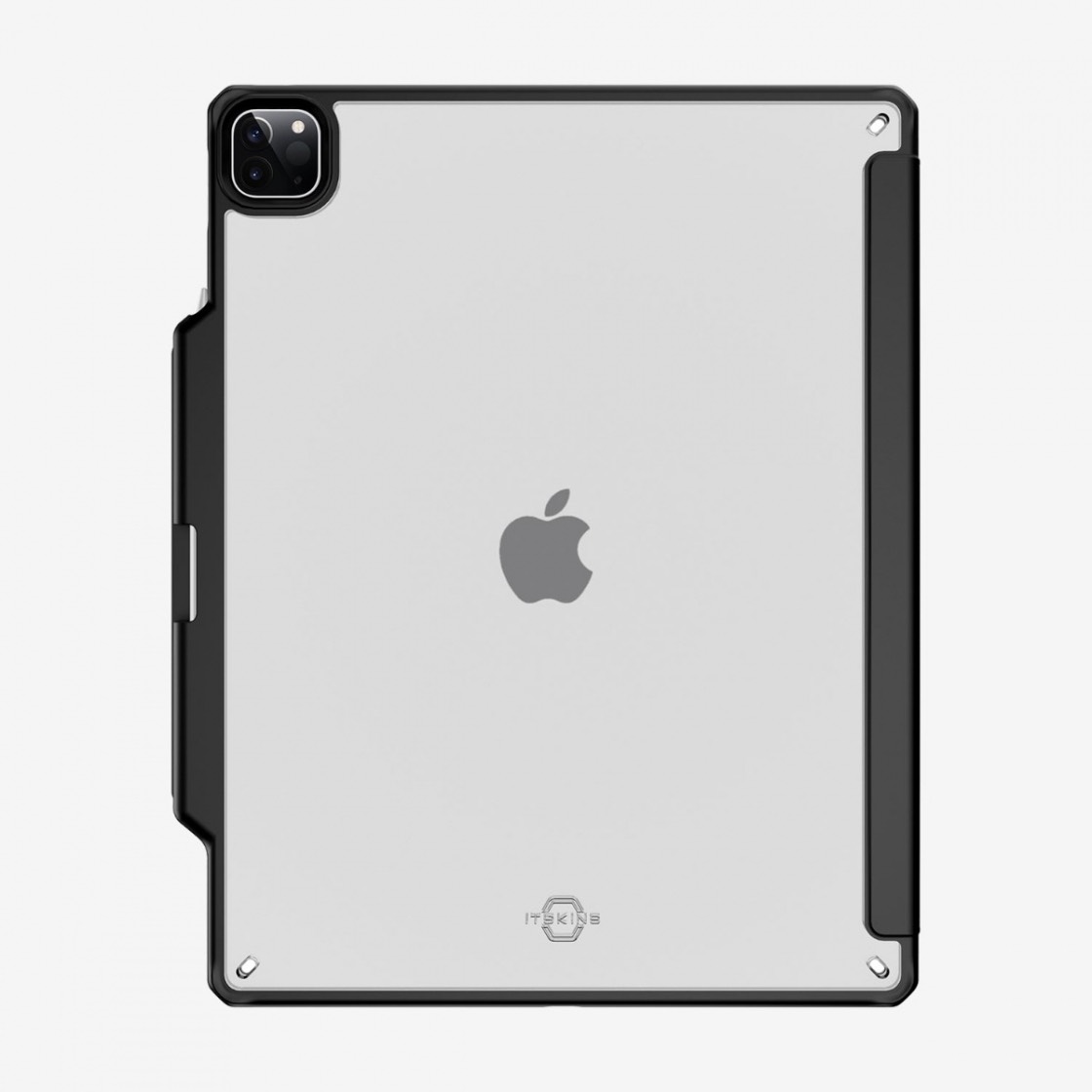 BAO DA KHÁNG KHUẨN VÀ CHỐNG SỐC QUÂN SỰ ITSKINS (PHÁP) HYBRID SOLID FOLIO DROP TEST 3M FOR IPAD 12.9-INCH M1 2021 APP3-HBSFO