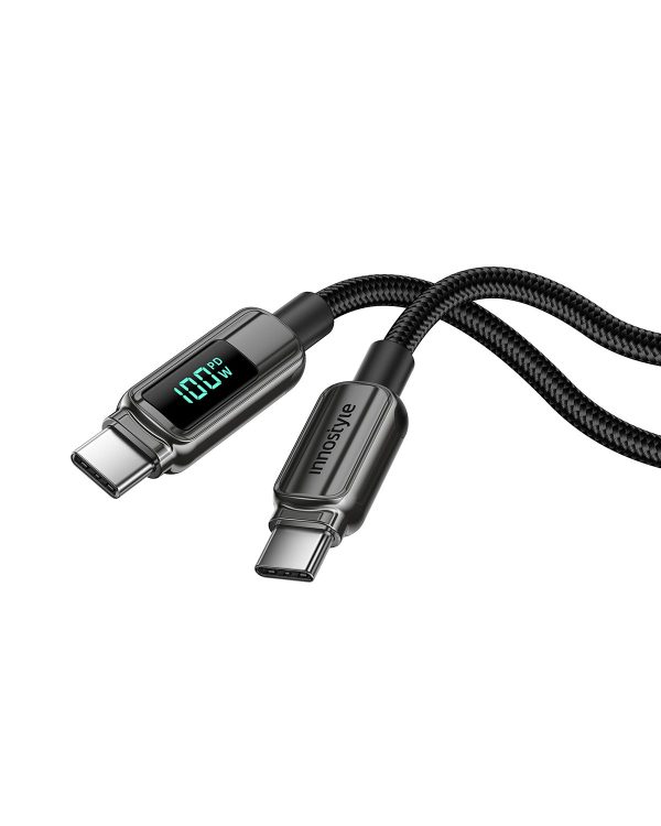 Cáp sạc Innostyle USB-C to USB-C DigiPower – DP-CC1001TG