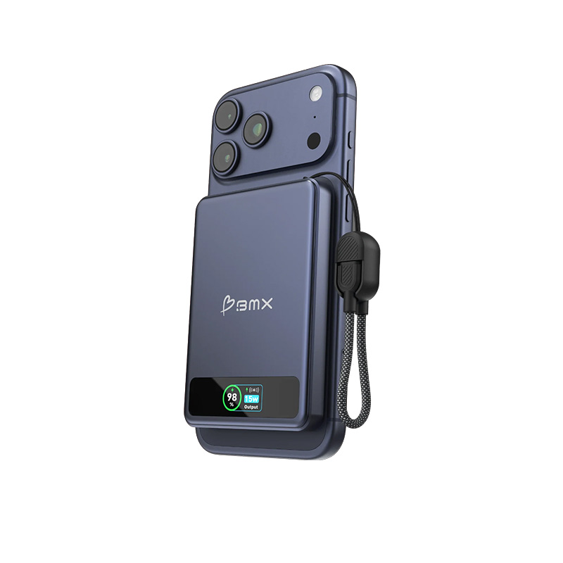 Sạc Dự Phòng Thể Rắn BMX SolidSafe™ 20W 5000mAh Qi2 MagSafe | Pin Thể Rắn Đầu Tiên Thế Giới – B939-05
