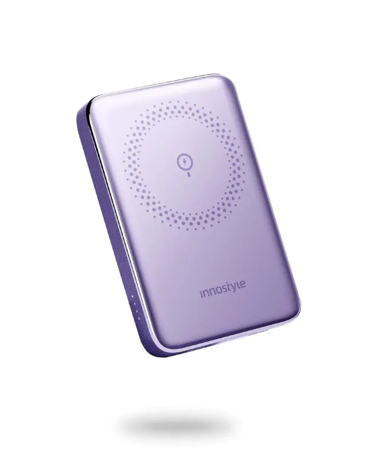 SẠC DỰ PHÒNG HÍT TỪ TÍNH IPHONE INNOSTYLE POWERMAG SLIM 15W (WIRELESS) PD/QC3.0 20W 10000MAH
