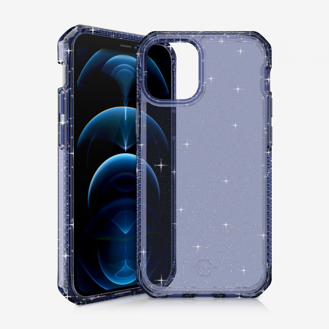 ỐP LƯNG KHÁNG KHUẨN VÀ CHỐNG SỐC QUÂN SỰ ITSKINS (PHÁP) HYBRID SPARK DROP SAFE 3M/10FT IPHONE 12 MINI
