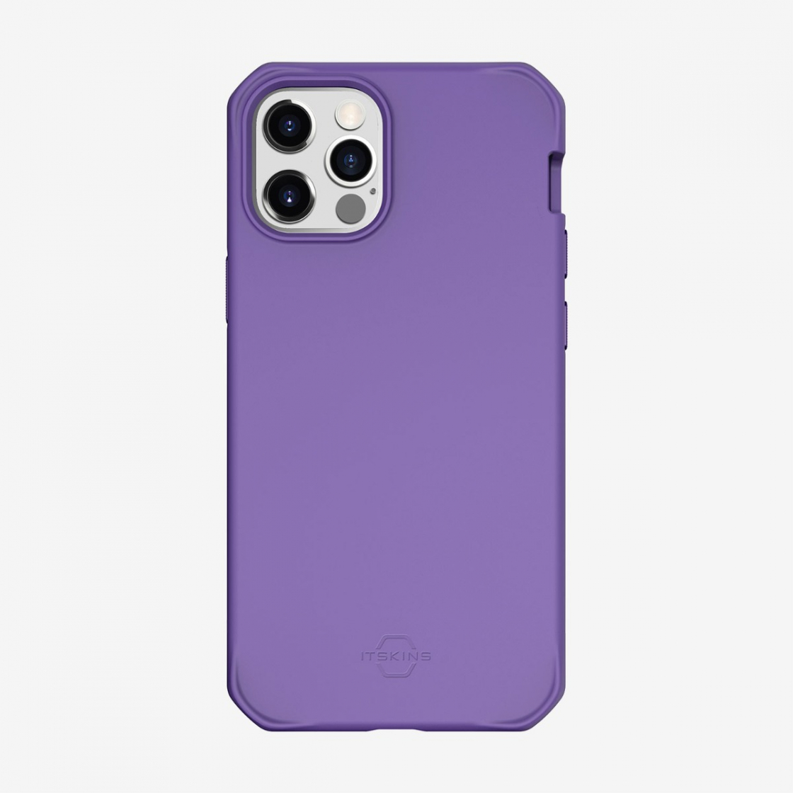 ỐP LƯNG KHÁNG KHUẨN VÀ CHỐNG SỐC QUÂN SỰ ITSKINS (PHÁP) HYBRID SILK DROP SAFE 3M/10FT IPHONE 12 MINI