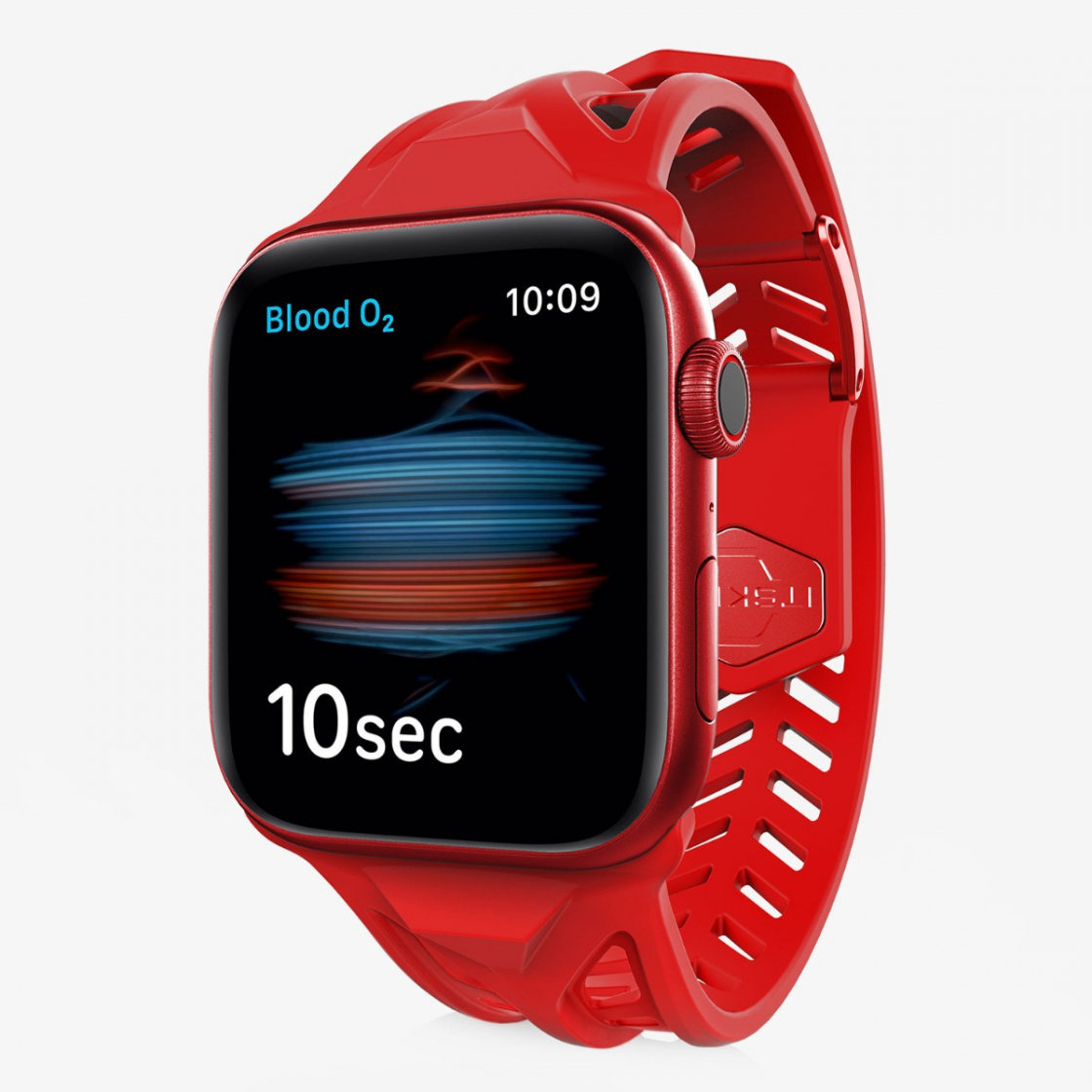 DÂY ĐEO KHÁNG KHUẨN ITSKINS (PHÁP) SPECTRUM STRAP – ANTIMICROBIA APPLE WATCH SE 7 / 6 / 5 / 4 40MM