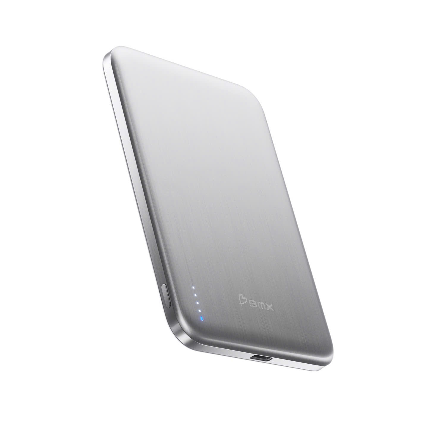 Sạc dự phòng THỂ RẮN mỏng nhất thế giới BMX (USA) SolidSafe™ Air Titanium 5K Qi2 Wireless Magnetic (Chứng chỉ CCC) – B3-05