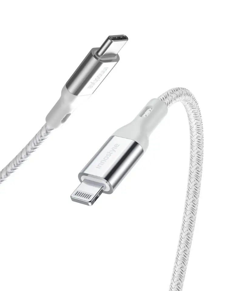 CÁP IPHONE INNOSTYLE POWERFLEX USB-C TO LIGHTNING MFI 1.5M 20/30/60W