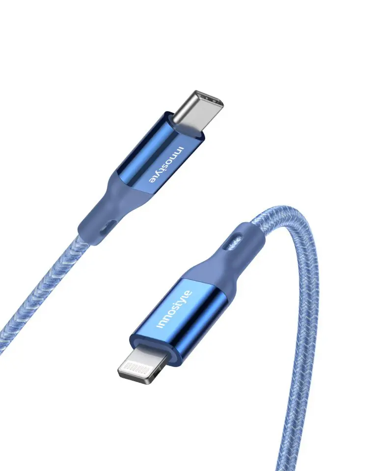 CÁP IPHONE INNOSTYLE POWERFLEX USB-C TO LIGHTNING MFI 1.5M 20/30/60W