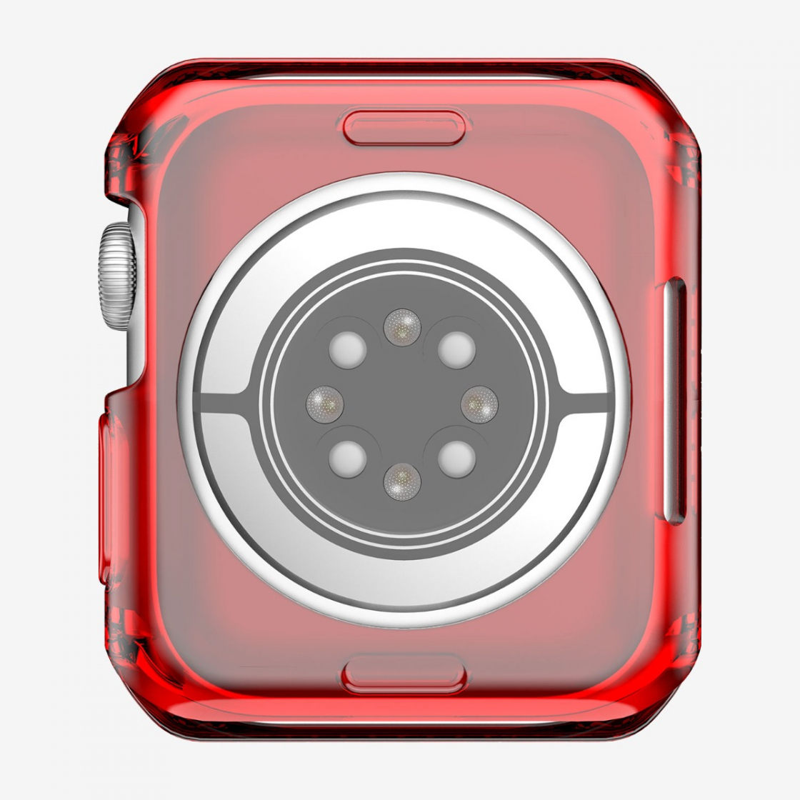 BỘ ỐP KHÁNG KHUẨN VÀ CHỐNG SỐC QUÂN SỰ ITSKINS (PHÁP) SPECTRUM // CLEAR﻿﻿﻿﻿ – ANTIMICROBIAL dành cho Apple Watch SE/4/5/6 40/44MM