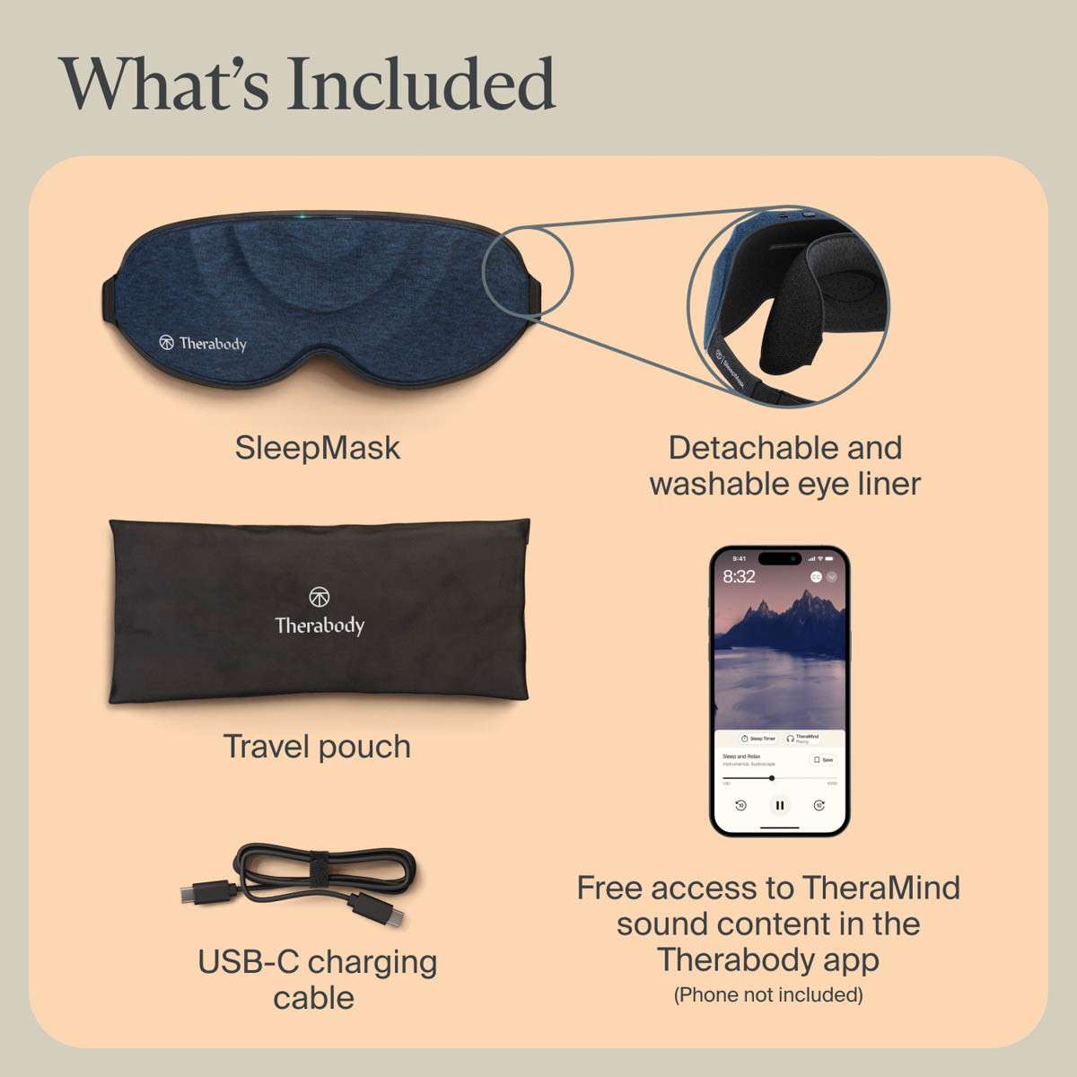 Bịt mắt ngủ Therabody SleepMask ASIA [TB-SM0004081-4A30]