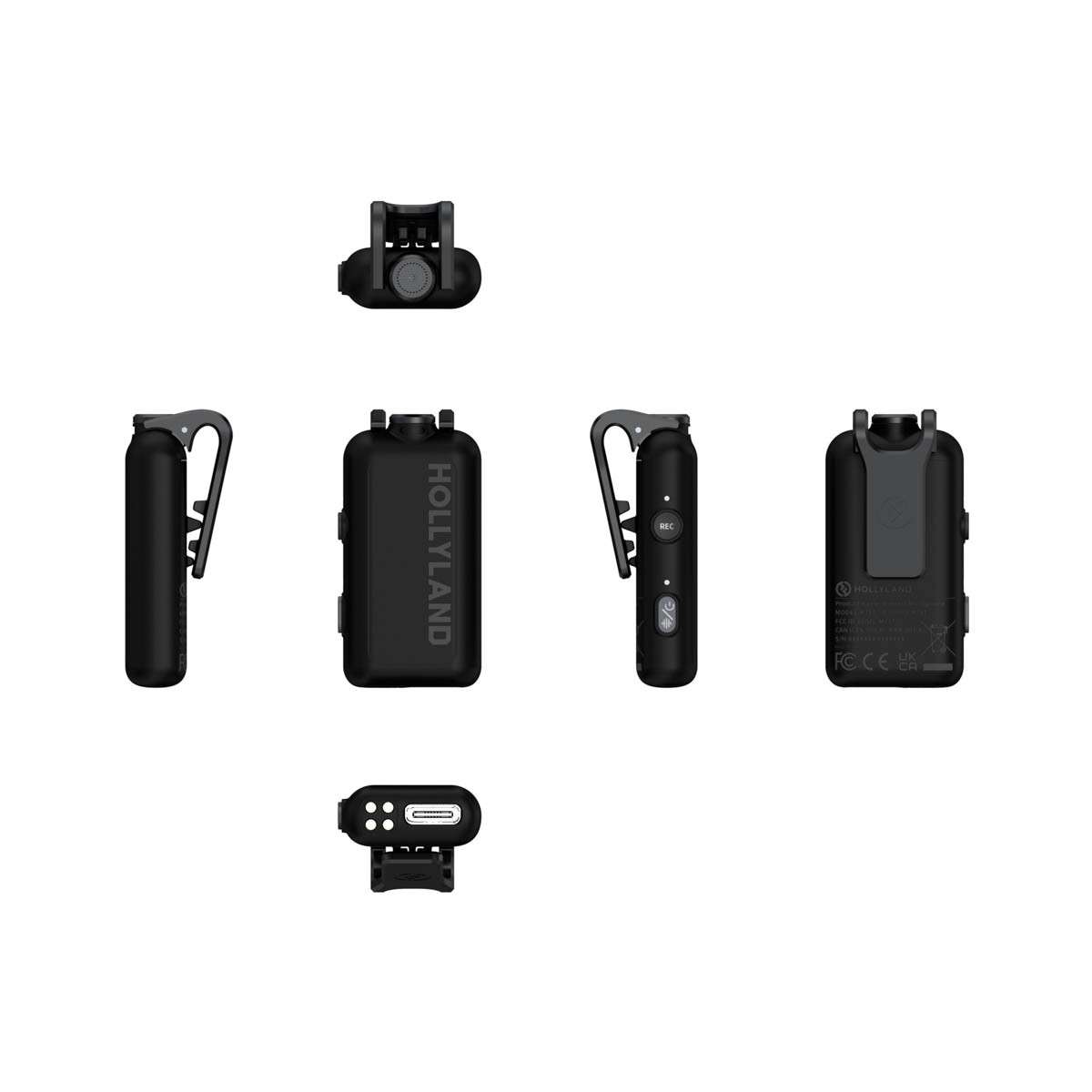 Bộ Micro không dây Hollyland Lark Max 2 Combo 4-Person Version (Camera RX, USB-C RX)