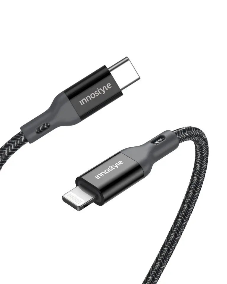 CÁP IPHONE INNOSTYLE POWERFLEX USB-C TO LIGHTNING MFI 1.5M 20/30/60W