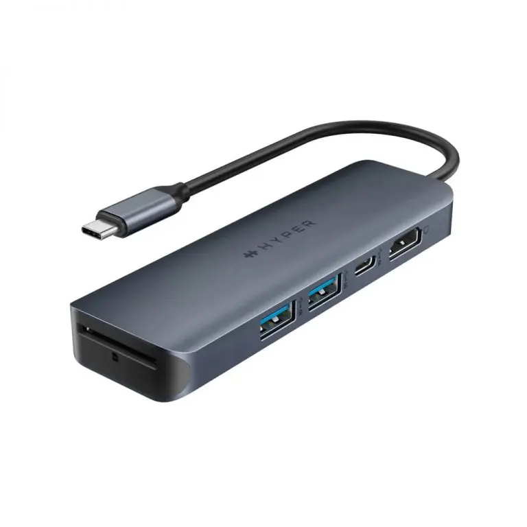 CỔNG CHUYỂN HYPERDRIVE NEXT 6-IN-1 PORT USB-C CHO LAPTOP/MACBOOK – HD4002GL