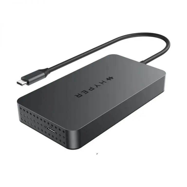 CỔNG CHUYỂN HYPERDRIVE NEXT DUAL 4K HDMI 7 PORT USB-C XUẤT 2 MÀN HÌNH ĐỘC LẬP CHO MACBOOK M1/M2/M3 – HD7002GL