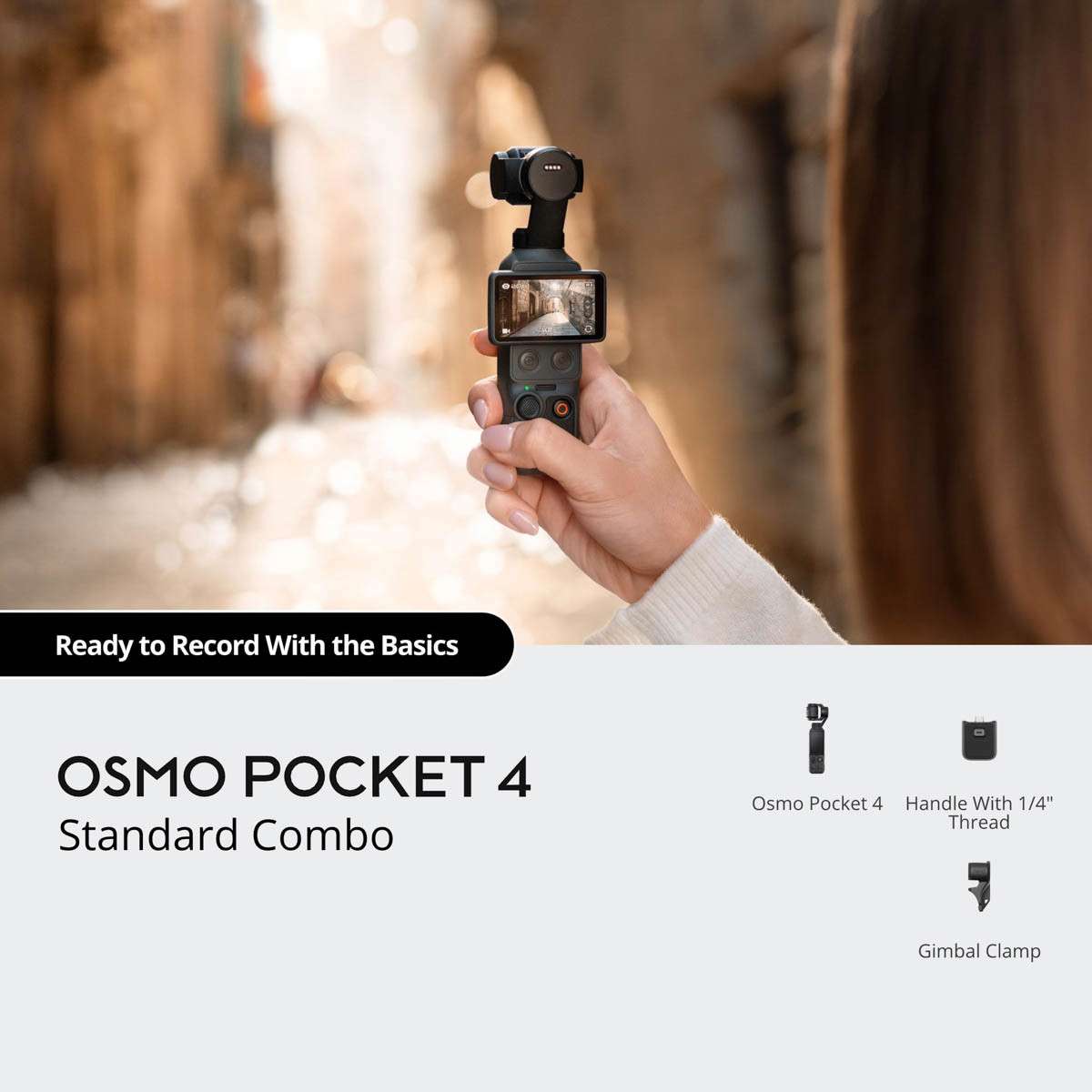 Camera DJI Osmo Pocket 4 Standard Combo