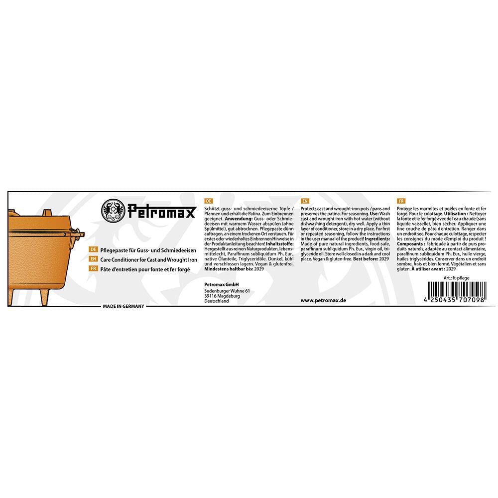 Care and Seasoning Conditioner for Dutch Ovens