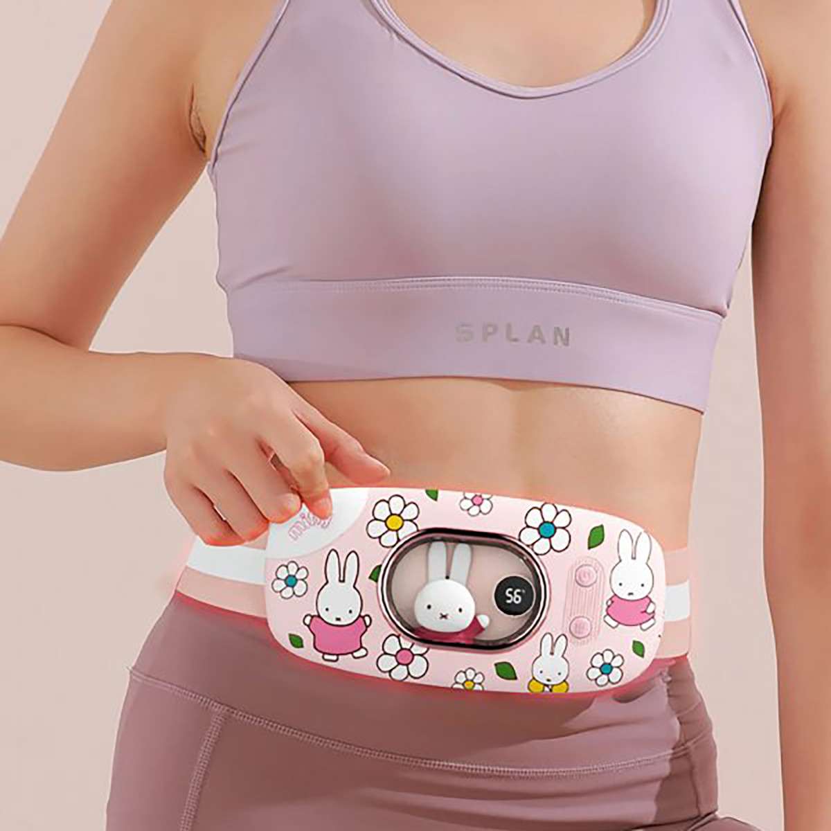 Đai massage sưởi ấm thắt lưng Mipow Miffi Heating Pad Massage Waist Belt MM5