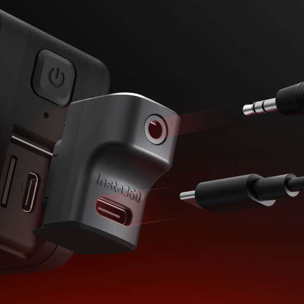 Insta360 Ace/Ace Pro Mic Adapter