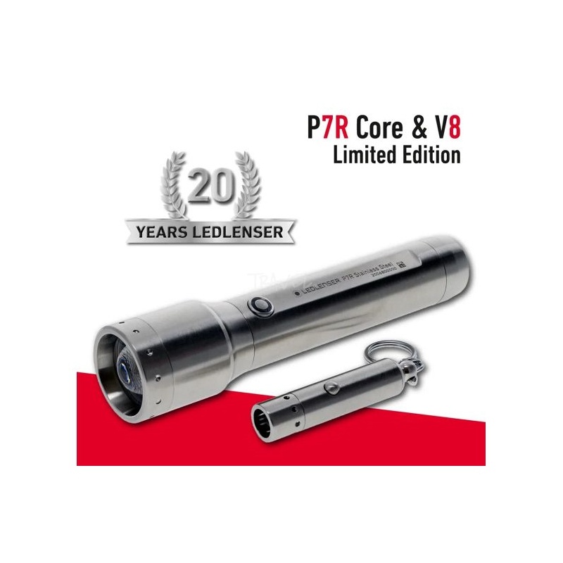Ledlenser P7R & V8 Stainless Steel Limited Edition #502466 3,500,000 ₫