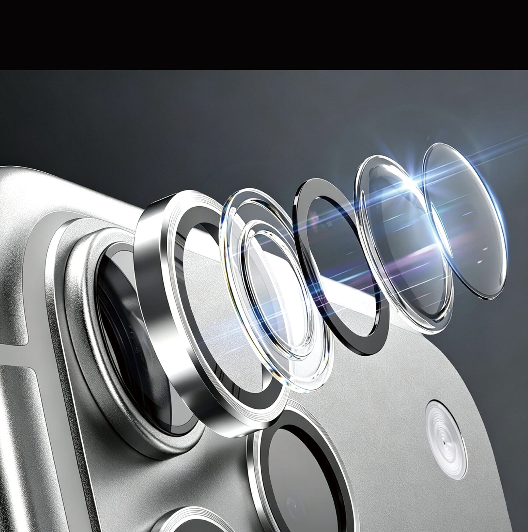 Lens Camera iPhone Pro 6.3” / Pro Max 6.9” 2026 MIPOW IRONBULL Titanshield – BJ18A