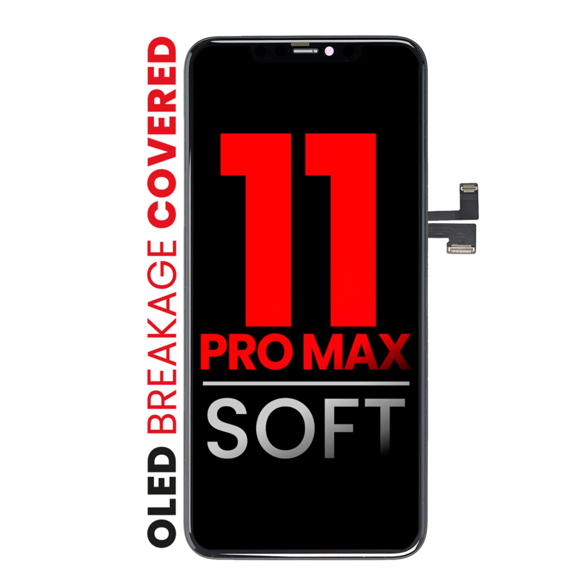 MÀN HÌNH DAISON SOFT (MỀM) OLED SIÊU CAO CẤP CHO IPHONE 11 PROMAX (99% ZIN)