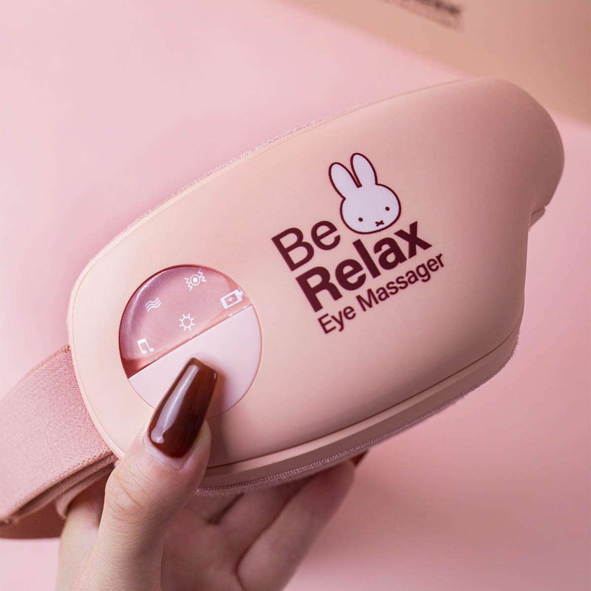 Máy Massage mắt 5 chế độ Mipow Miffy Foldable 3D Eye Massager CI502-MF-PK