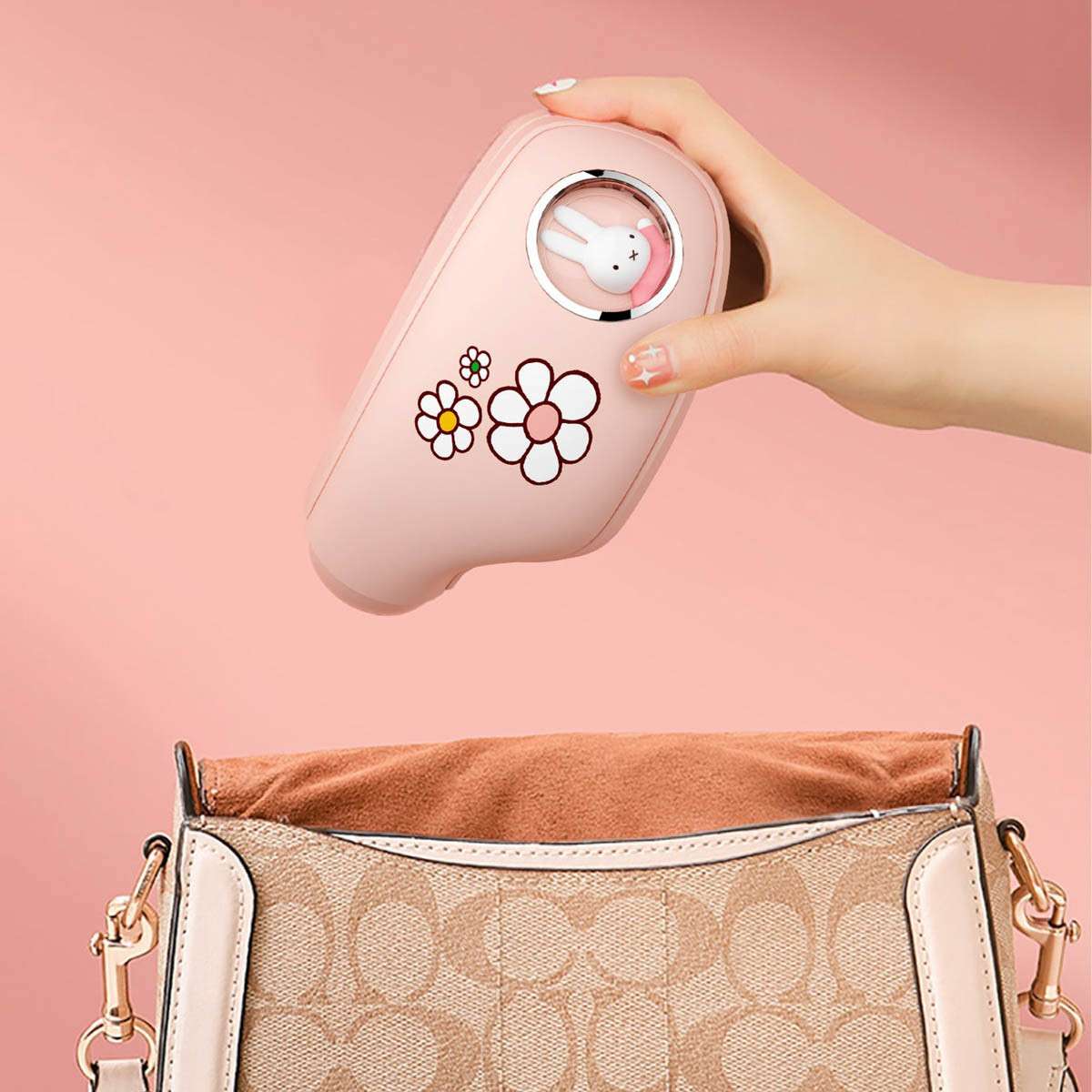 Máy Massage mắt 5 chế độ Mipow Miffy Foldable 3D Eye Massager CI502-MF-PK