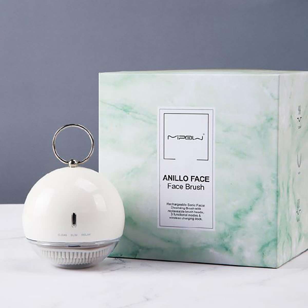 Máy làm sạch và massage mặt Mipow Anillo Pro-Sonic CL300