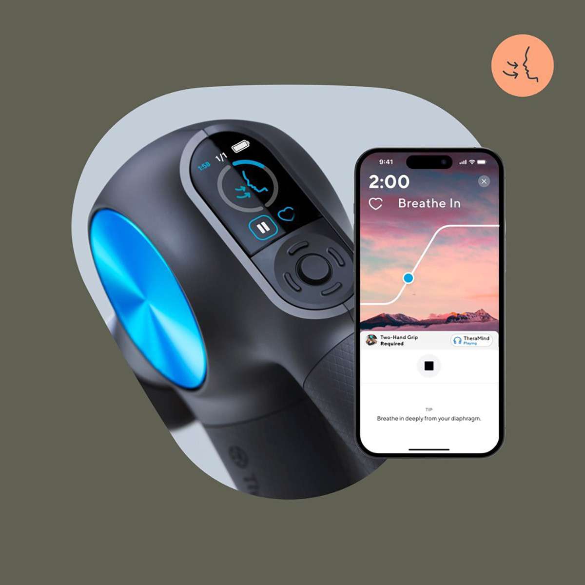 Máy massage cầm tay Therabody Theragun Pro Plus Gen 6