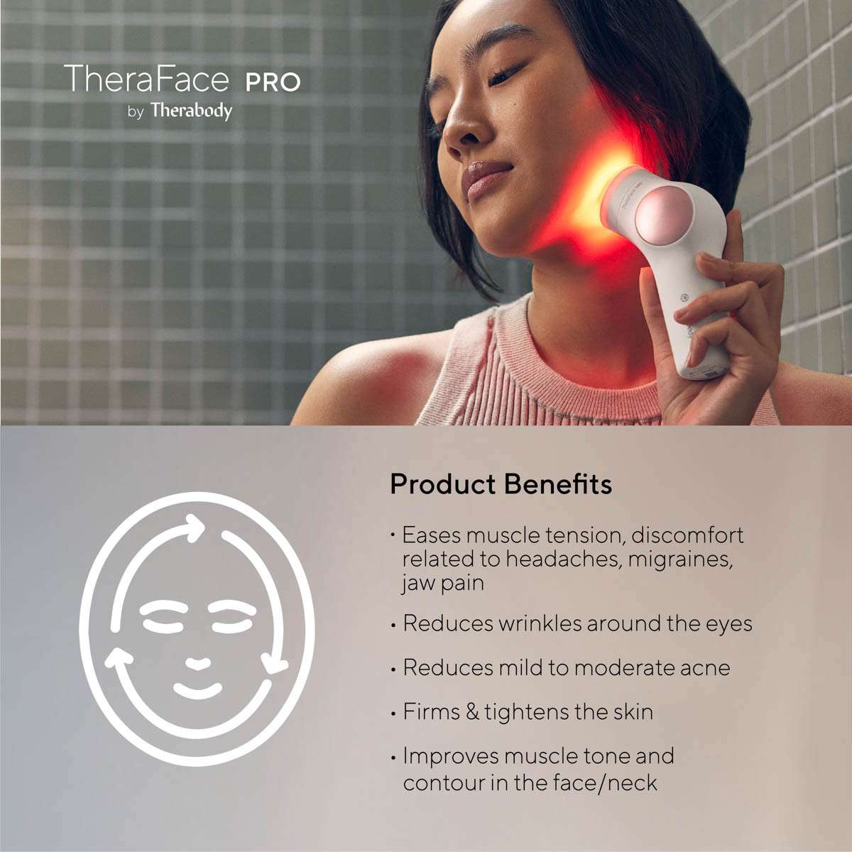 Máy massage mặt Therabody TheraFace PRO