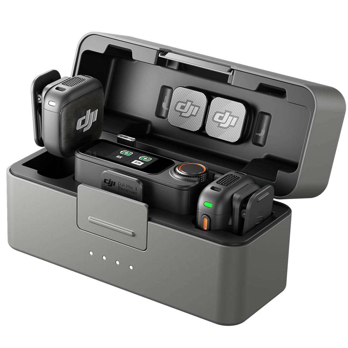 Micro không dây DJI Mic 3 (2 TX + 1 RX + Charging Case)