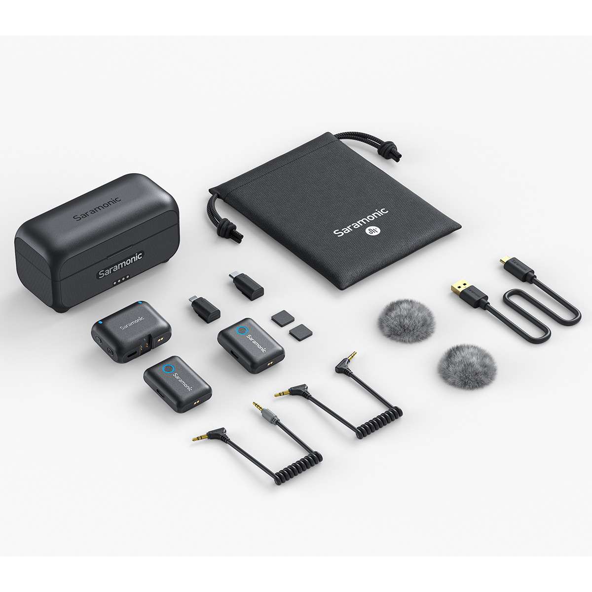 Micro thu âm Saramonic Blink500B2+ (2TX + RX)