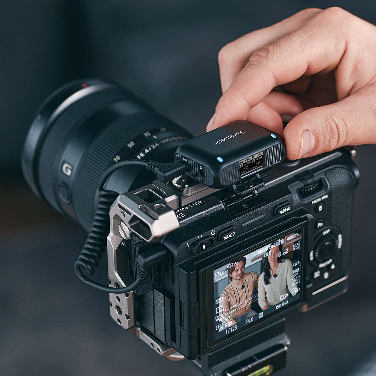 Micro thu âm Saramonic Blink500B2+ (2TX + RX)