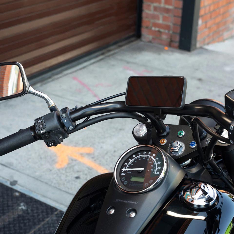 Ngàm gắn điện thoại Peak Design Motorcycle Bar Mount V2 [M-MM-AB-BK-2]